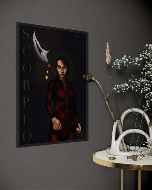 Scorpio Print