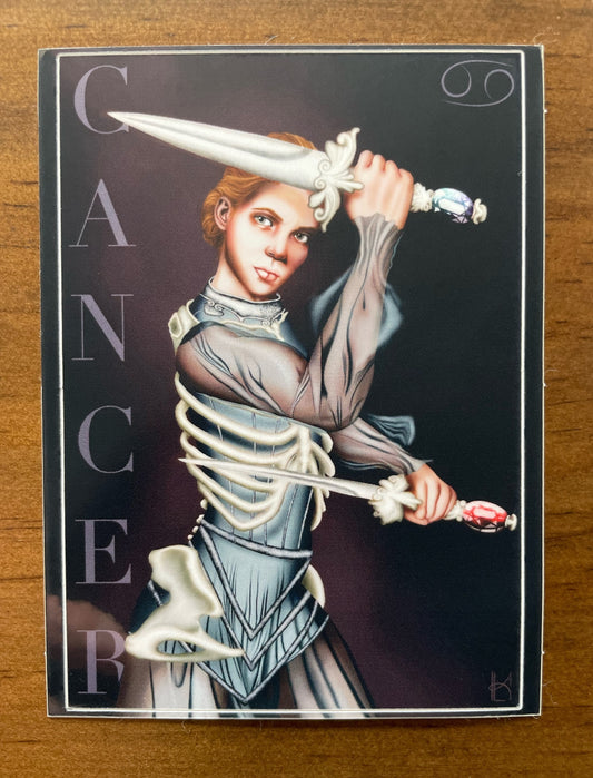 Cancer Sticker